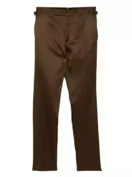 Зауженные брюки TOM FORD, коричневый