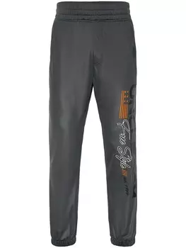 Зауженные брюки Uncle Sam, темно-серый