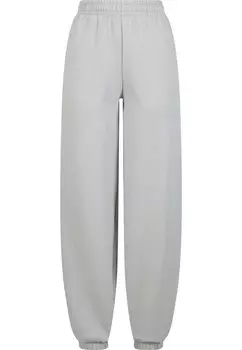 Зауженные брюки Urban Classics Fluffy, светло-серый