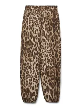 Зауженные брюки VERO MODA VMRoxanne, цвет Brown/Cappuccino/Dark brown