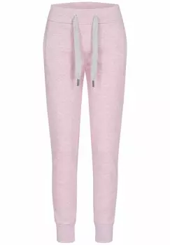 Зауженные брюки ViertelMond Janique, пестрый розовый