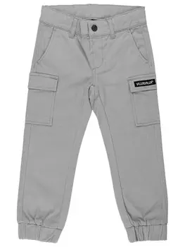 Зауженные брюки Villervalla, серый