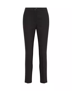 Зауженные брюки WE Fashion, черный