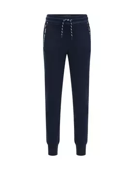 Зауженные брюки We Fashion, темно-синий