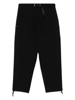 Зауженные брюки White Sand, черный