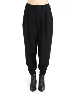 Зауженные брюки Y's, черный