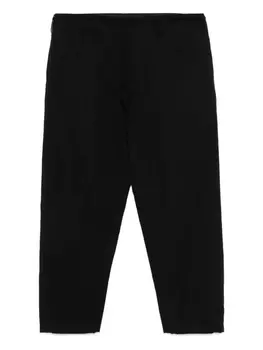 Зауженные брюки Yohji Yamamoto, черный
