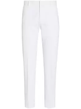 Зауженные брюки Zegna, белый