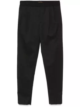 Зауженные брюки Zegna, черный