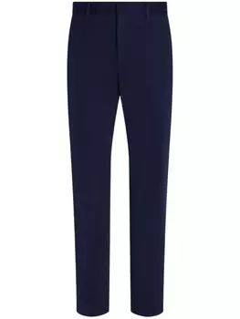 Зауженные брюки Zegna, синий