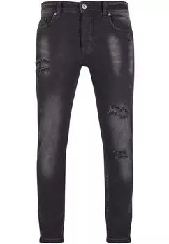 Зауженные джинсы 2Y Premium, антрацит