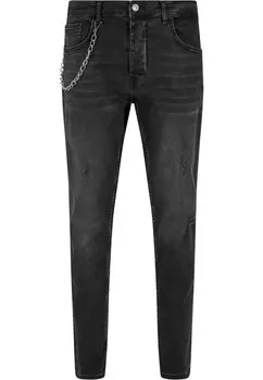 Зауженные джинсы 2Y Premium, черный