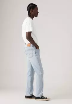 Зауженные джинсы 502 TAPER Levi's, светло-голубой деним