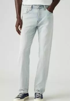 Зауженные джинсы 502 TAPER LIGHTWEIGHT LINEN+ DENIM JEANS - Straight leg jeans Levi's, цвет Richmond Blue Black-1638