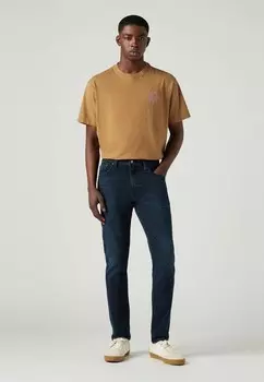 Зауженные джинсы 512 SLIM TAPER Levi's, темно-синие джинсы