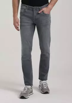 Зауженные джинсы ATLANTIC Gabbiano, серый
