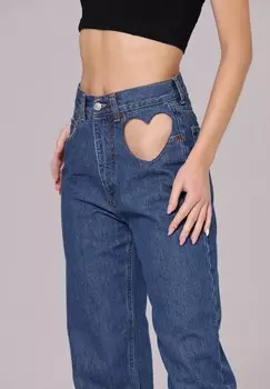 Зауженные джинсы BESITO #GISAR, темно-синий