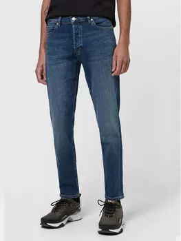 Зауженные джинсы Boss, синий