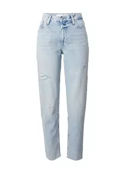 Зауженные джинсы Calvin Klein Jeans, светло-синий