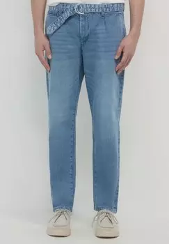 Зауженные джинсы CON FUSCIACCA Calliope, цвет Blu Denim Chiaro