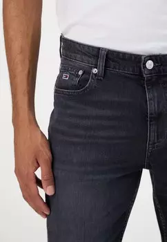 Зауженные джинсы DAD REGULAR Tommy Hilfiger, черный деним