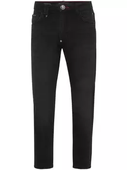 Зауженные джинсы Detroit Philipp Plein, черный