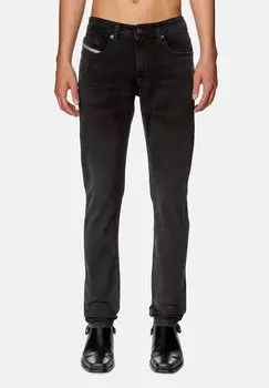 Зауженные джинсы Diesel, черный