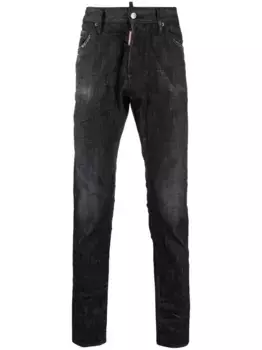 Зауженные джинсы DSQUARED2, черный