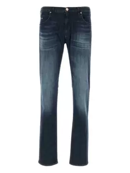 Зауженные джинсы Emporio Armani, синий