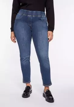 Зауженные джинсы Fiorella Rubino, синий