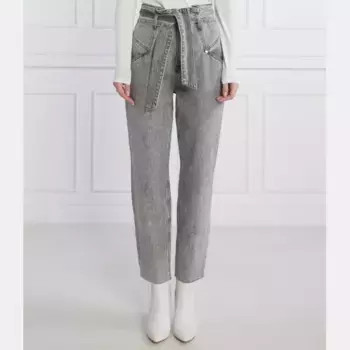 Зауженные джинсы Galle Paris, серый