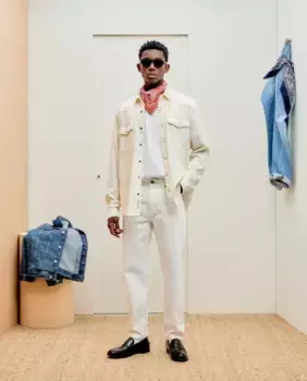 Зауженные джинсы Green Coast, белый