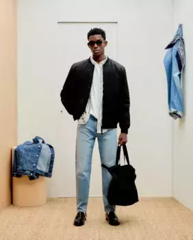 Зауженные джинсы Green Coast, синий