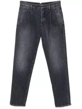 Зауженные джинсы Incotex, серый