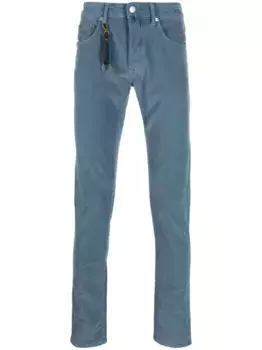 Зауженные джинсы Incotex, синий