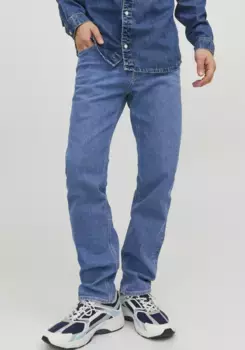 Зауженные джинсы Jack & Jones "JJIMIKE JJORIGINAL AM 385 NOOS", синий