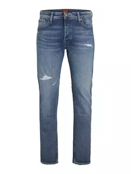 Зауженные джинсы JACK & JONES JJIMIKE JJORIGINAL CB 558, синий деним