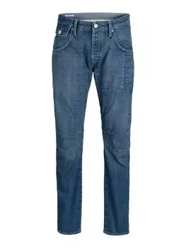 Зауженные джинсы JACK & JONES JJIMIKE JJOSAKA, синий деним