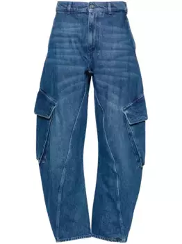 Зауженные джинсы JW ANDERSON, синий