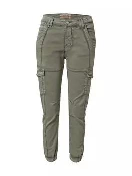 Зауженные джинсы-карго Gang Giselle, зеленый