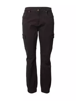 Зауженные джинсы-карго ONLY Carmakoma CARMissouri, черный деним