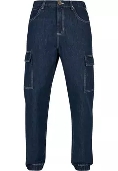 Зауженные джинсы-карго SOUTHPOLE, синий деним