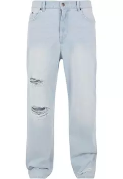 Зауженные джинсы Karl Kani, светло-синий