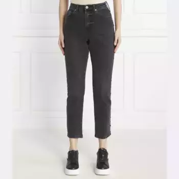 Зауженные джинсы Karl Lagerfeld, черный