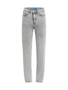 Зауженные джинсы KARL LAGERFELD JEANS, серый деним