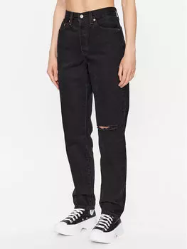 Зауженные джинсы Levi's, черный