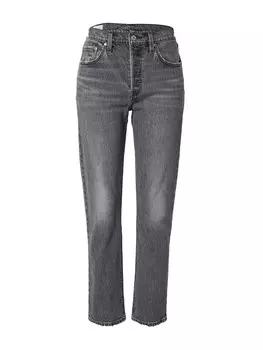 Зауженные джинсы LEVIS 501, серый