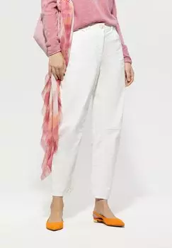 Зауженные джинсы Luisa Cerano, кремовый