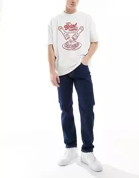 Зауженные джинсы Майк цвета индиго Jack & Jones
