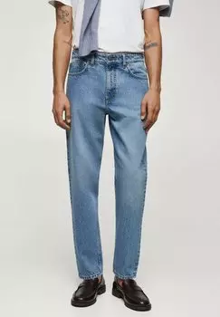Зауженные джинсы Mango, цвет mellembl
